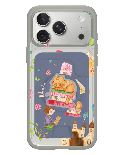 iPhone Magpop Wallet - Fairy Cat