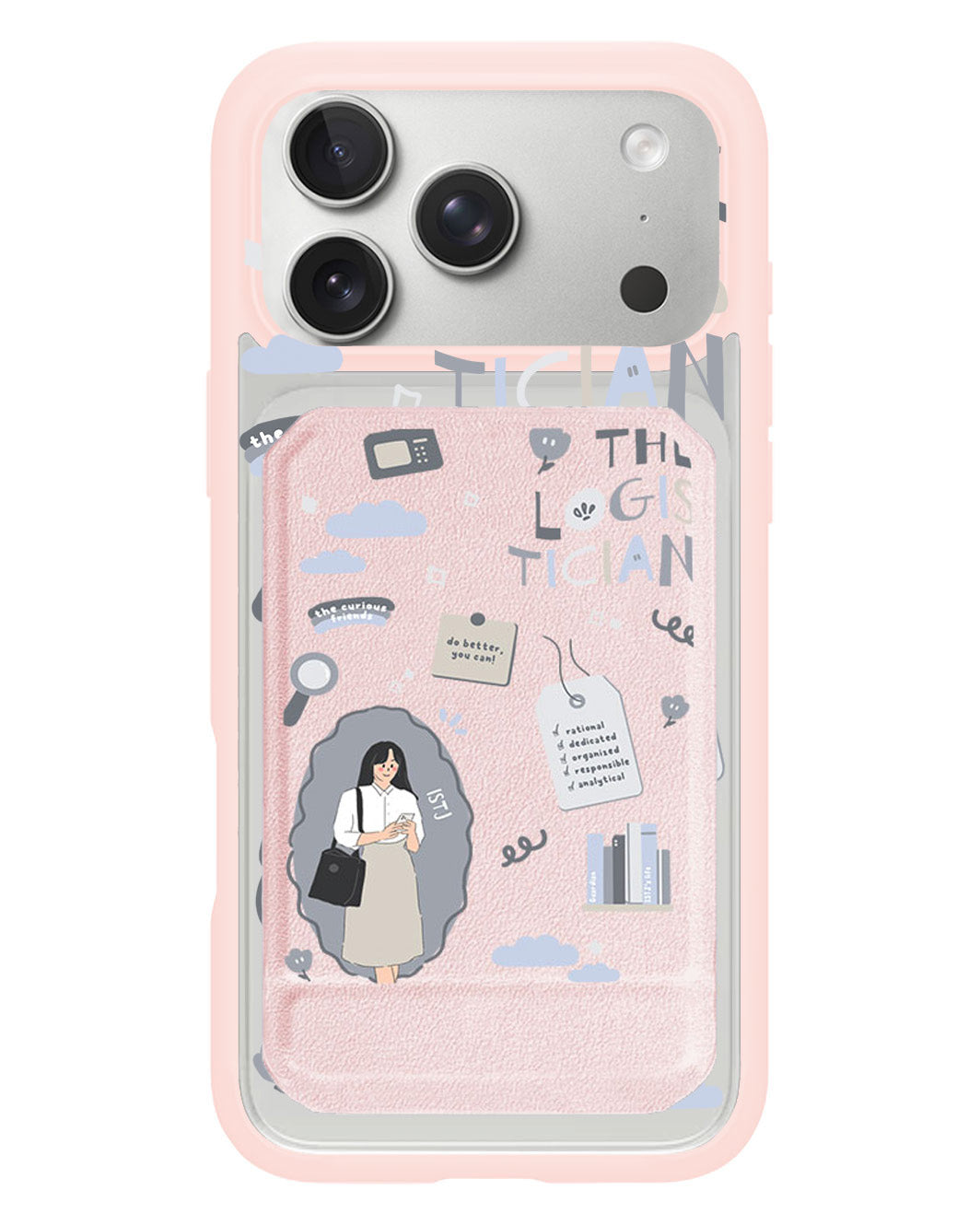iPhone Magnetic Multifold Wallet - ISTJ