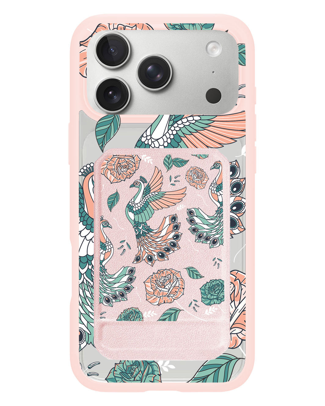 iPhone Magnetic Multifold Wallet - Bird of Paradise 3.0
