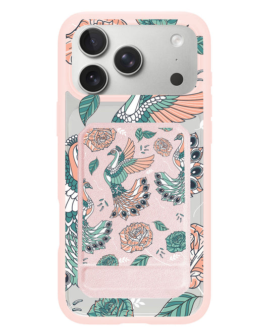 iPhone Magnetic Multifold Wallet - Bird of Paradise 3.0