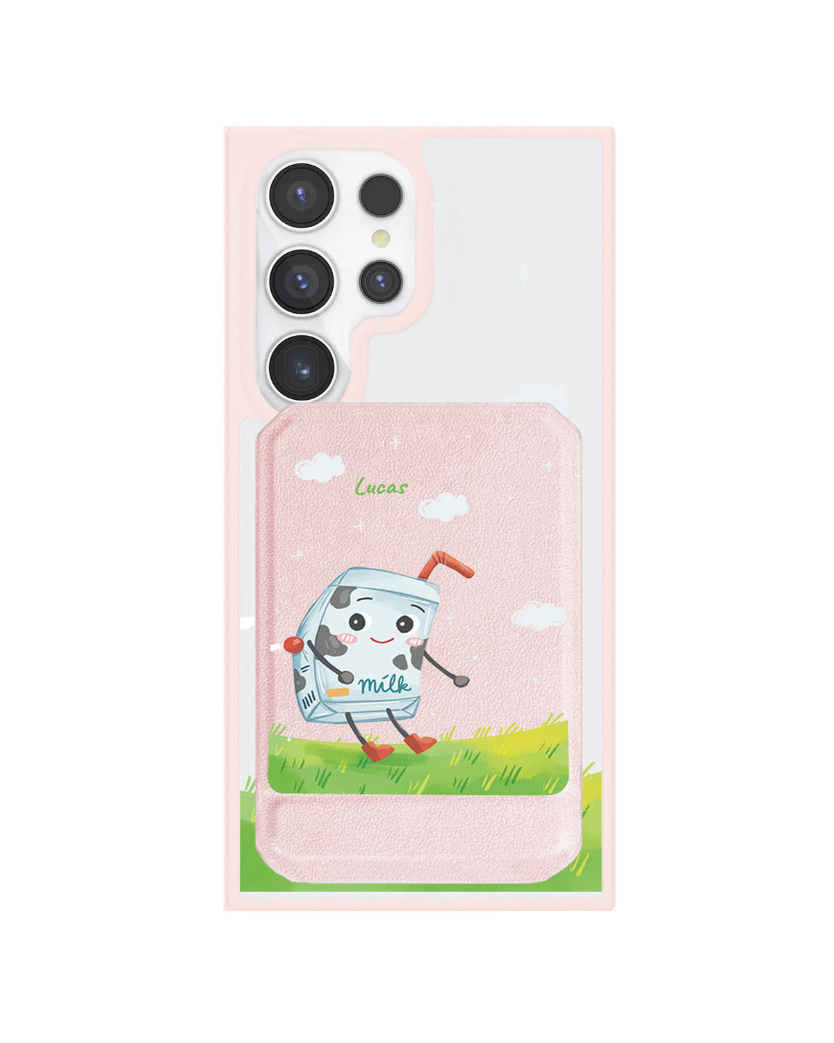 Android Magnetic Multifold Wallet - Milk To Cookies