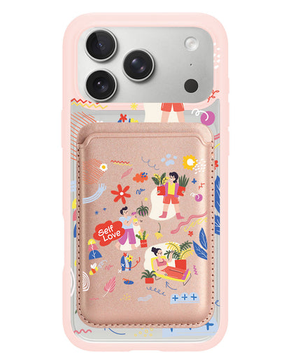iPhone Magnetic Wallet Case - Self Love Sticker Pack 1.0