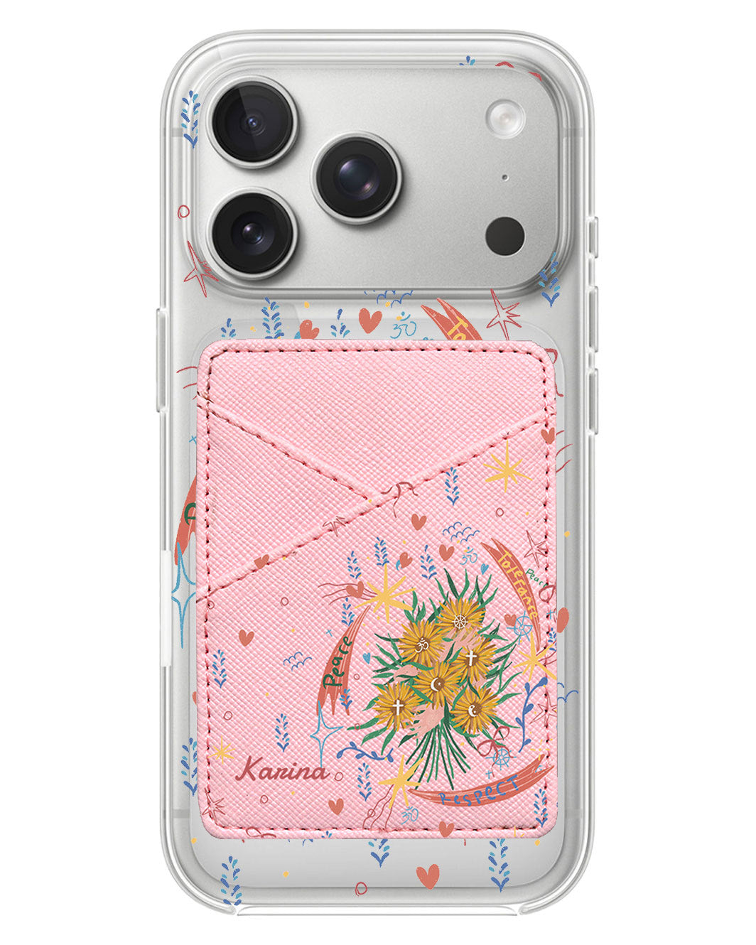 iPhone Phone Wallet Case - Peace