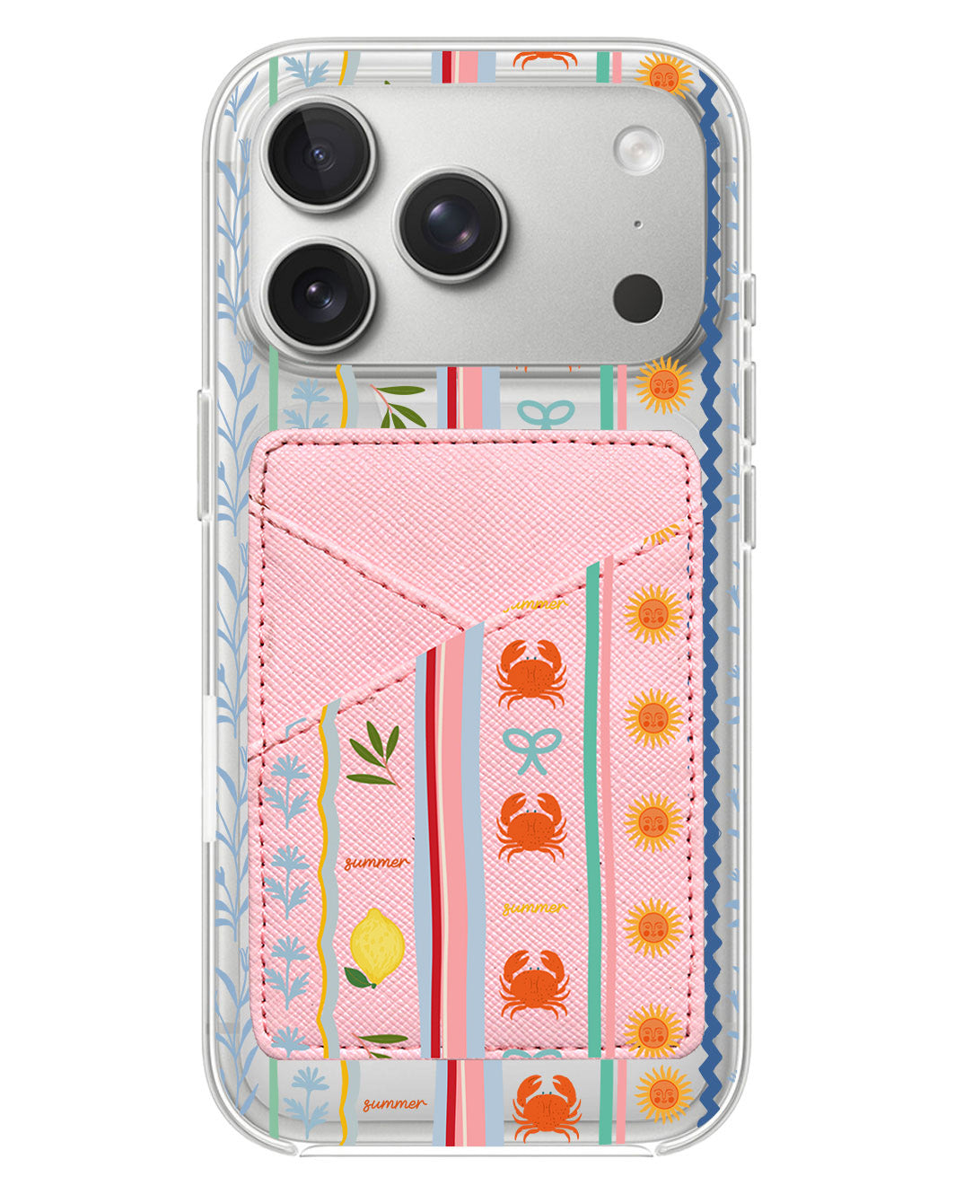 iPhone Phone Wallet Case - Seaside Opulence 2.0