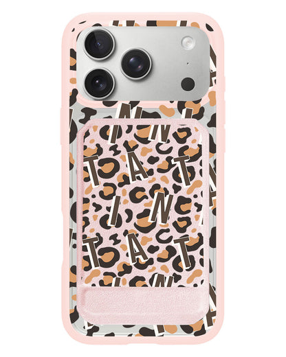 iPhone Magnetic Multifold Wallet - Leopard Monogram 2.0