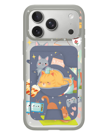 iPhone Magpop Wallet - Stay Home