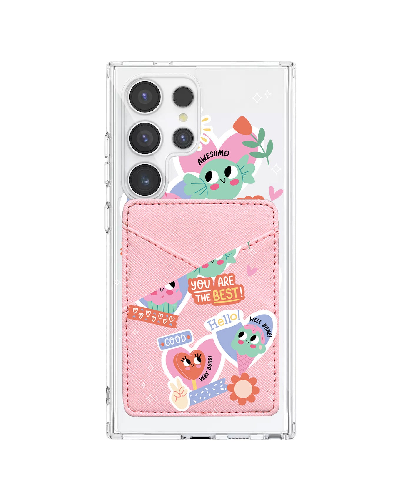 Android Phone Wallet Case - Dessert Party