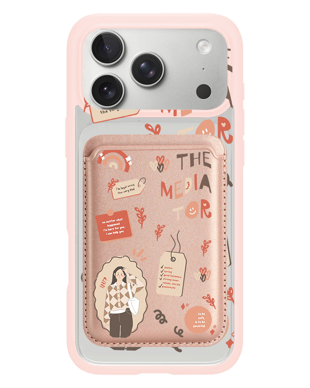 iPhone Magnetic Wallet Case - INFP