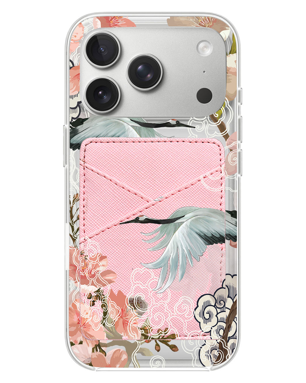 iPhone Phone Wallet Case - Oil Painting Birds
