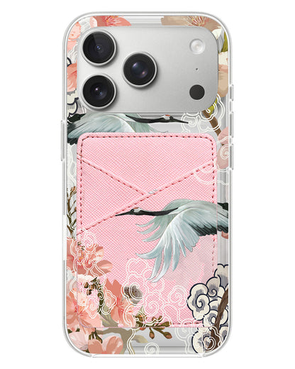 iPhone Phone Wallet Case - Oil Painting Birds