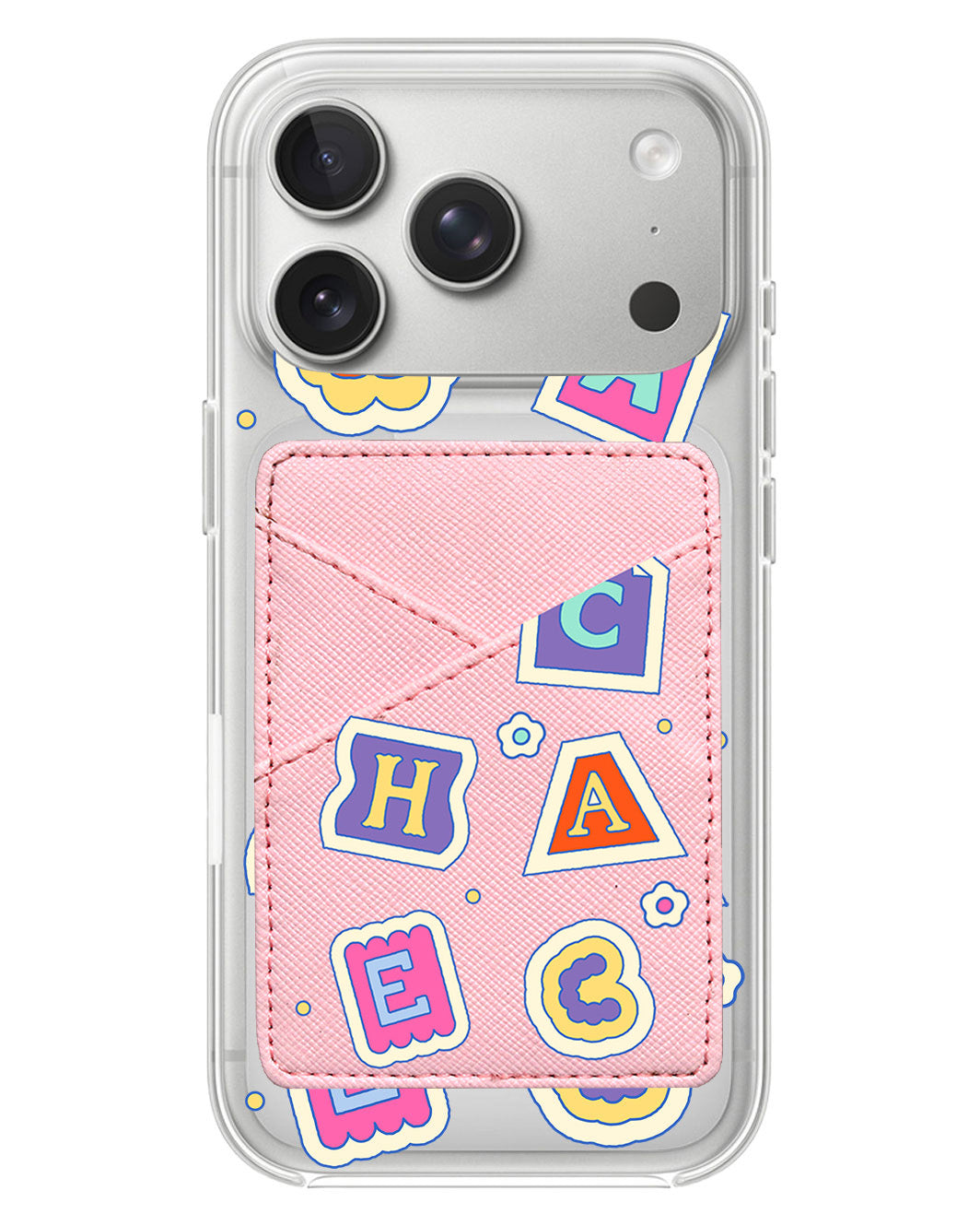 iPhone Phone Wallet Case - Adorable Monogram 3.0