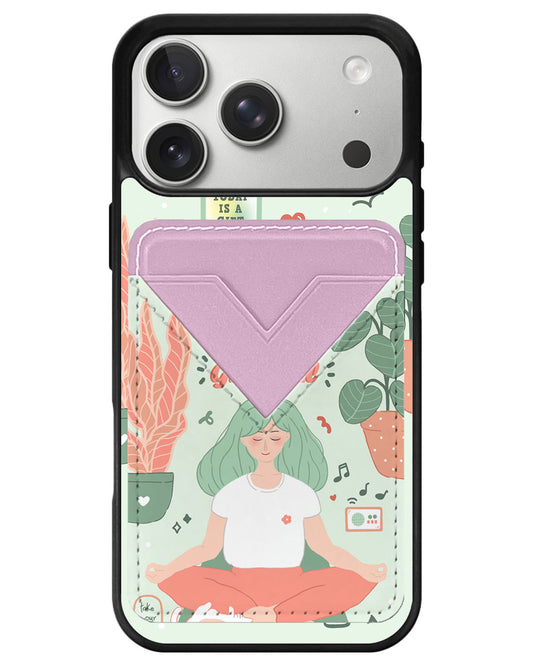 iPhone Avant Wallet Case - Grateful