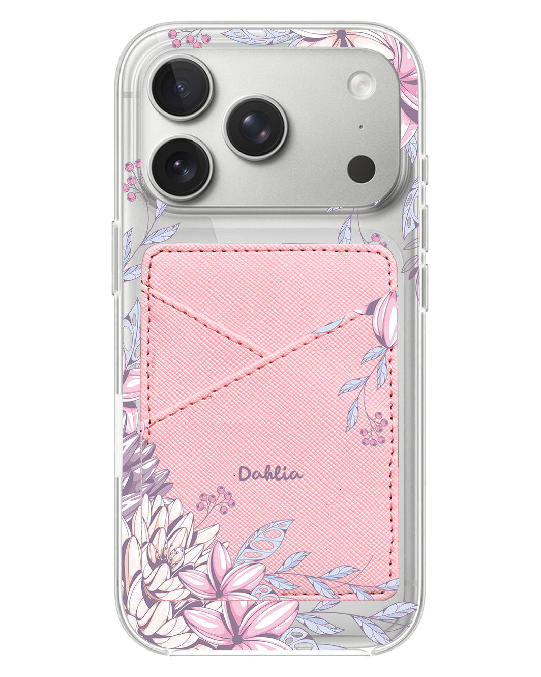 iPhone Phone Wallet Case - Dahlia