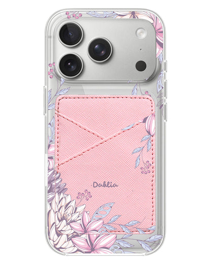iPhone Phone Wallet Case - Dahlia