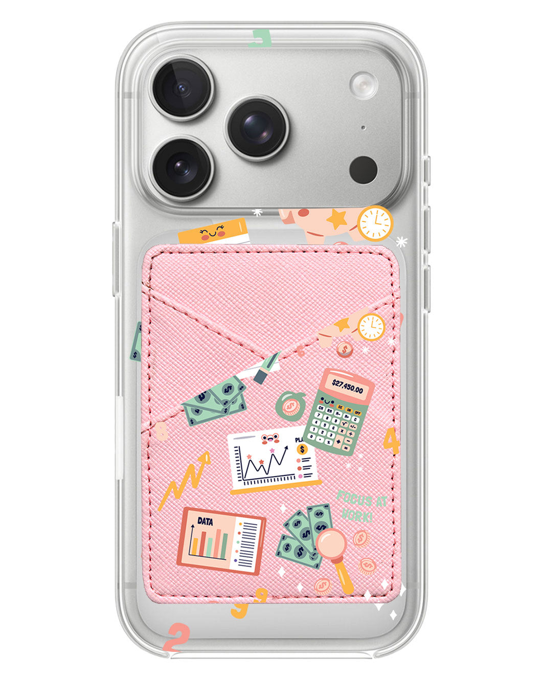 iPhone Phone Wallet Case - Finance