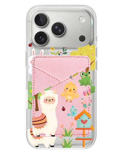 iPhone Phone Wallet Case - Spring