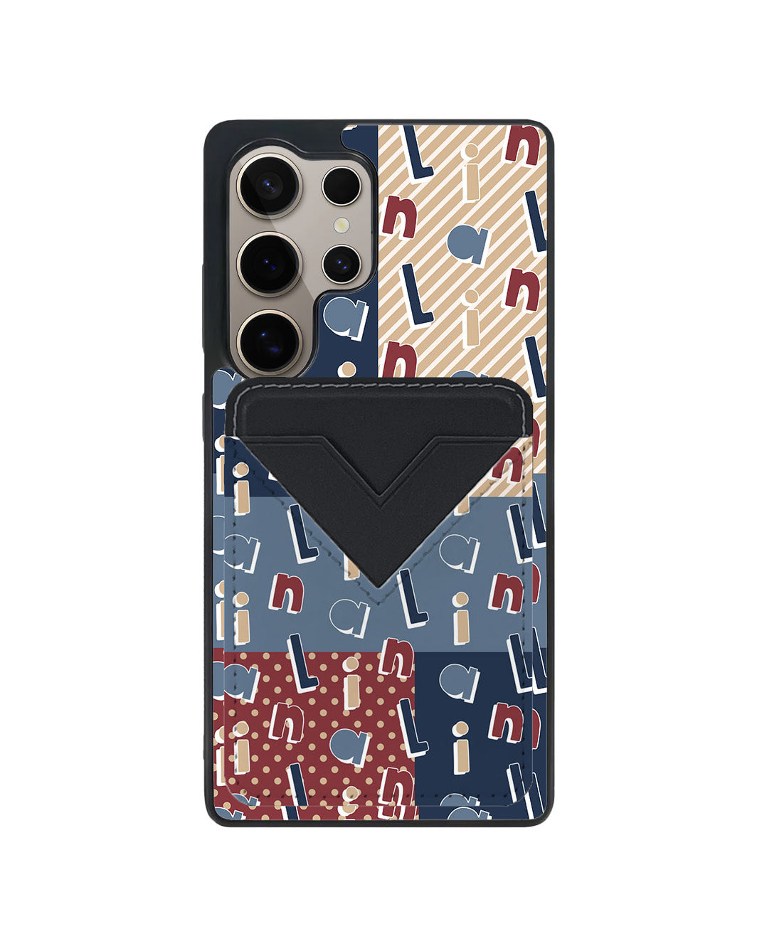 Android Avant Wallet Case - Custom Monogram 3.0 Abstract 3.0