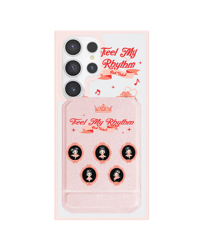 Android Magnetic Multifold Wallet - Red Velvet Feel My Rhythm