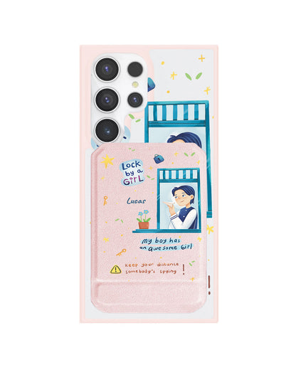 Android Magnetic Multifold Wallet - Crush Boy