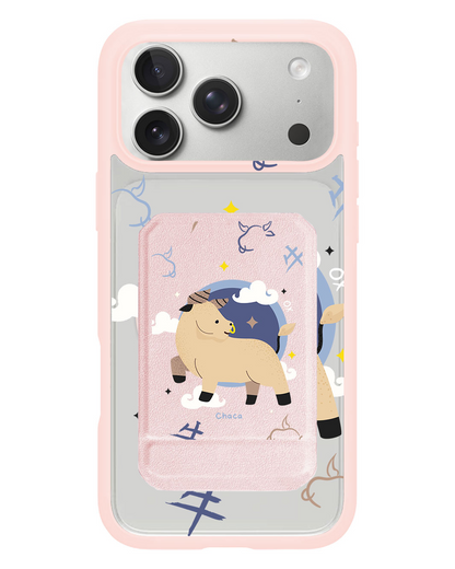 iPhone Magnetic Multifold Wallet - Ox (Chinese Zodiac / Shio)