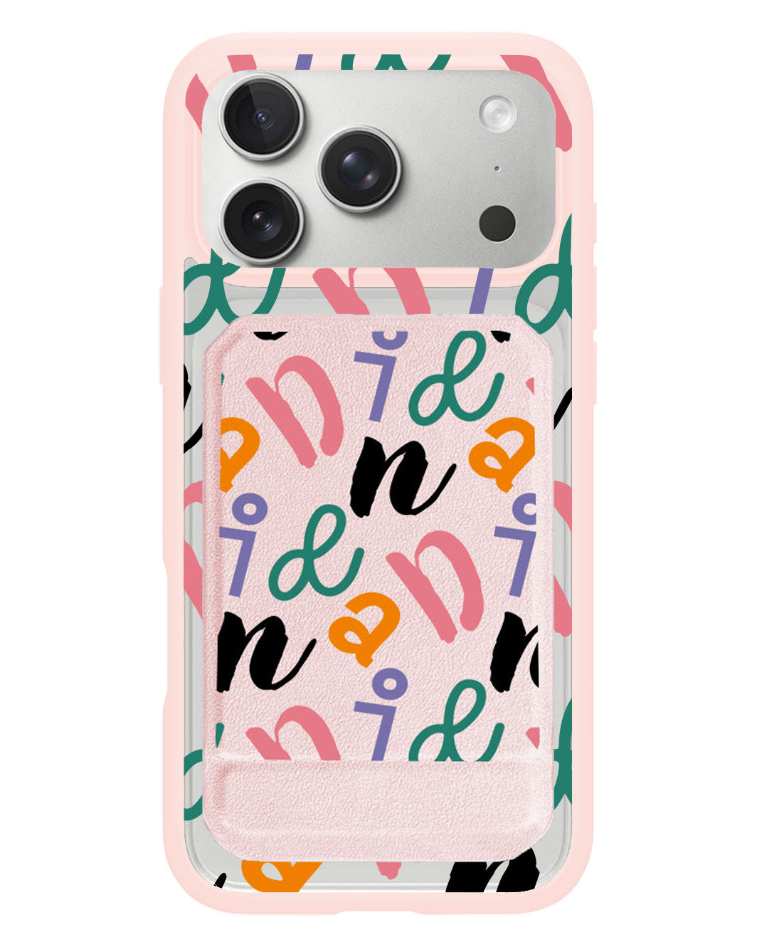 iPhone Magnetic Multifold Wallet - Playful Monogram 3.0