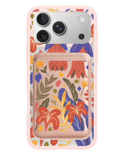 iPhone Magnetic Wallet Case - Nature Lovers