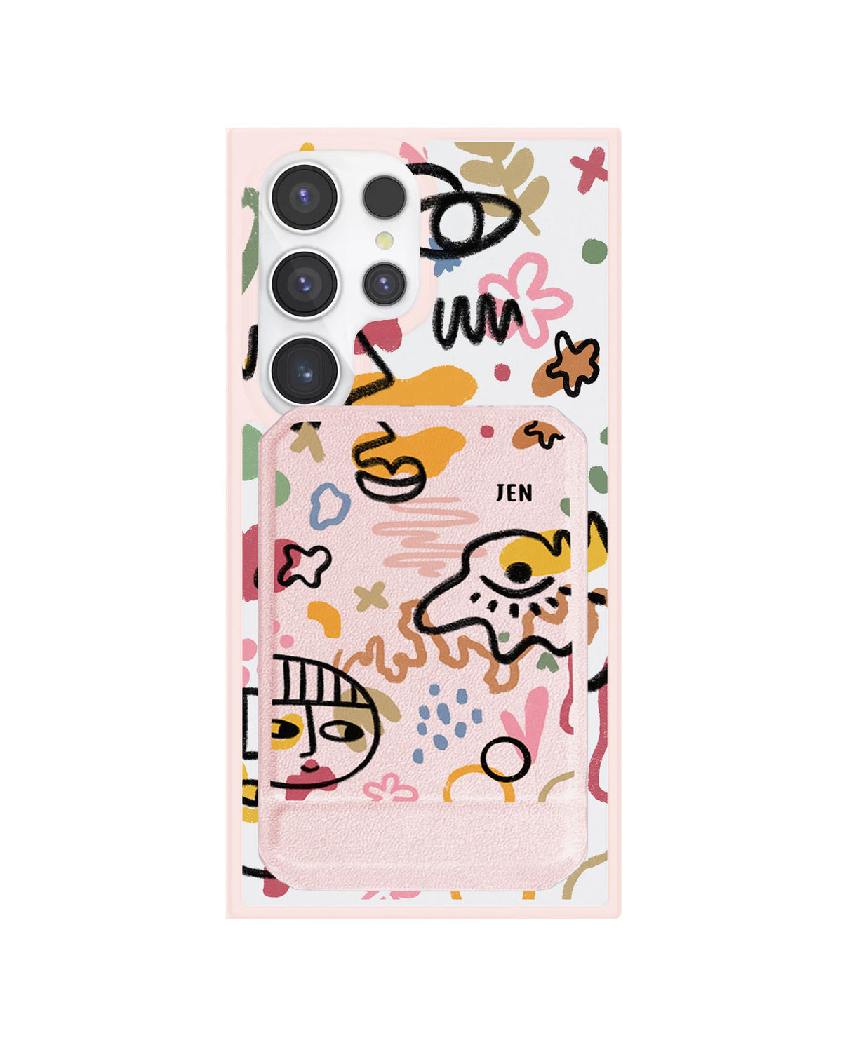 Android Magnetic Multifold Wallet - Abstract 3.0