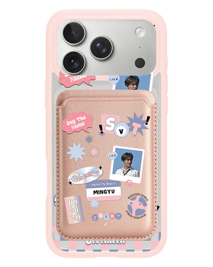 iPhone Magnetic Wallet Case - Seventeen World