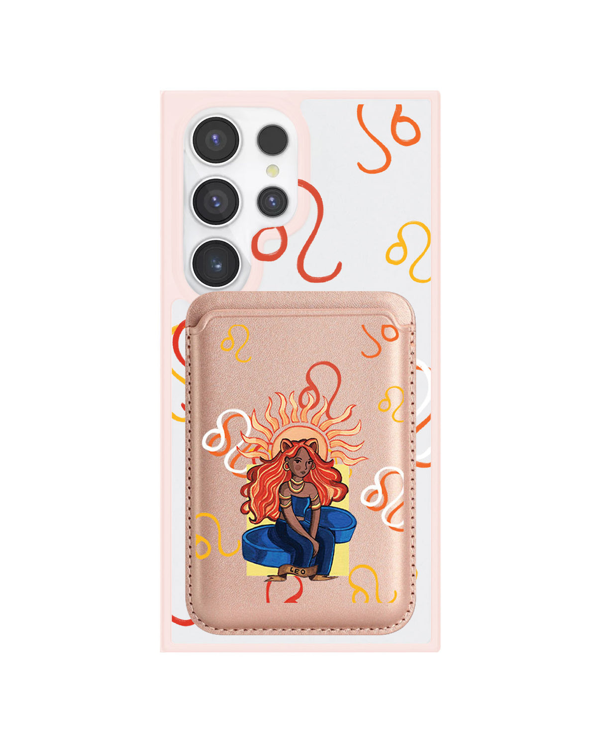 Android Magnetic Wallet Case - Leo