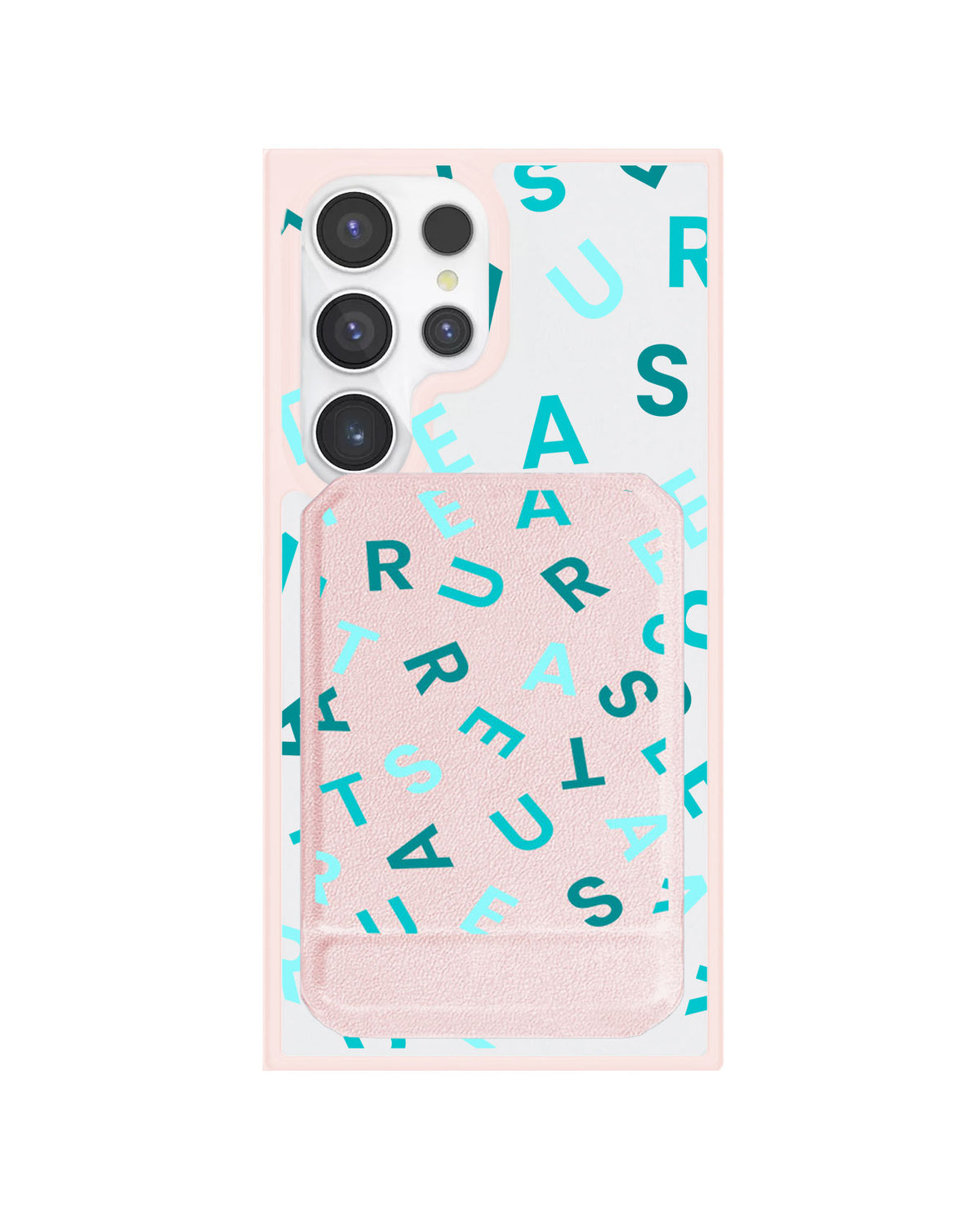 Android Magnetic Multifold Wallet - Treasure Monogram