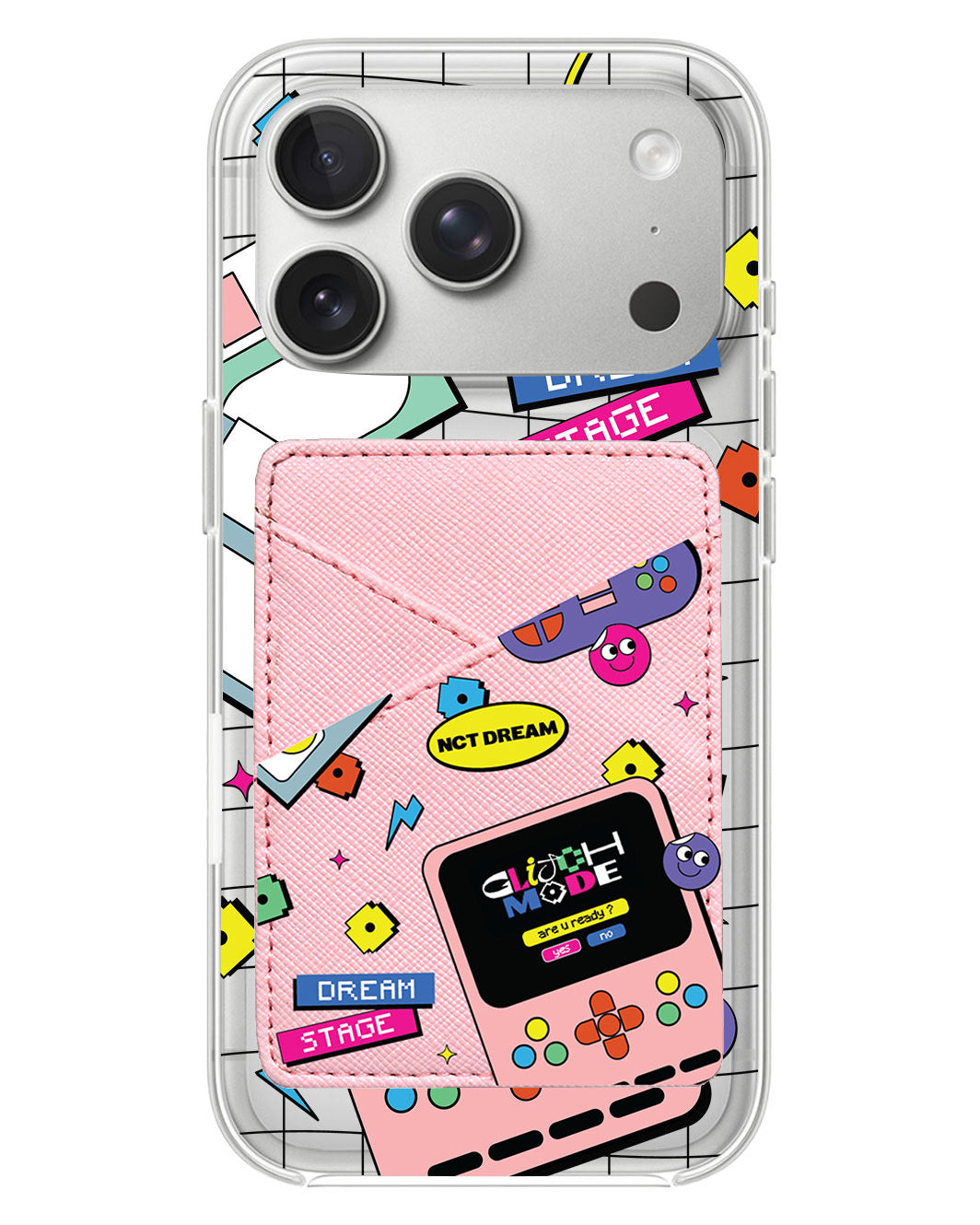 iPhone Phone Wallet Case - NCT Glitch Mode