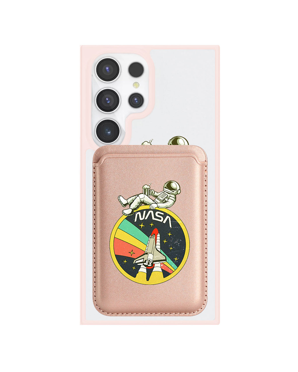 Android Magnetic Wallet Case - Nasa