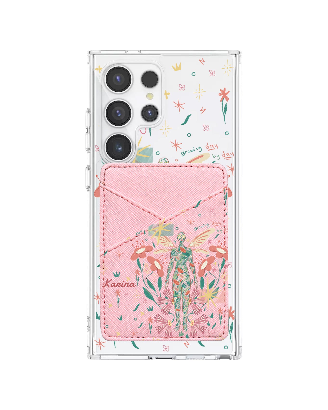 Android Phone Wallet Case - Growing Day by Day