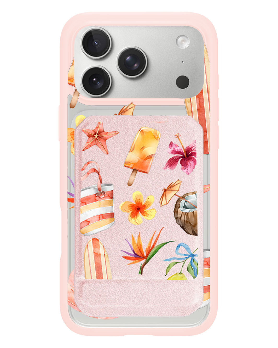 iPhone Magnetic Multifold Wallet - Aloha 1.0