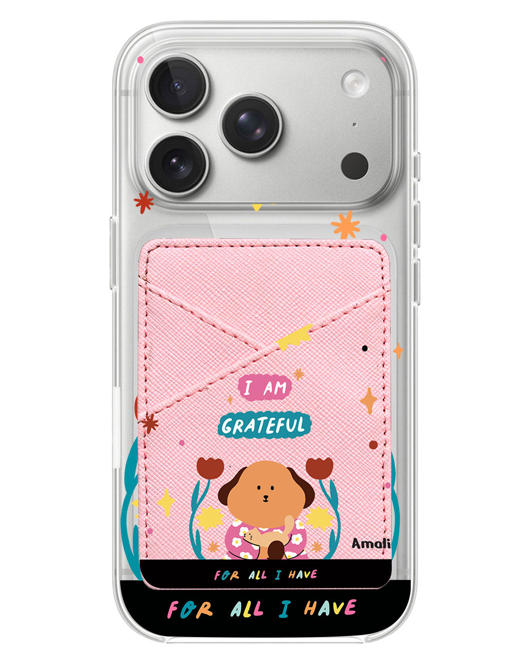 iPhone Phone Wallet Case - Kiku And The Cat