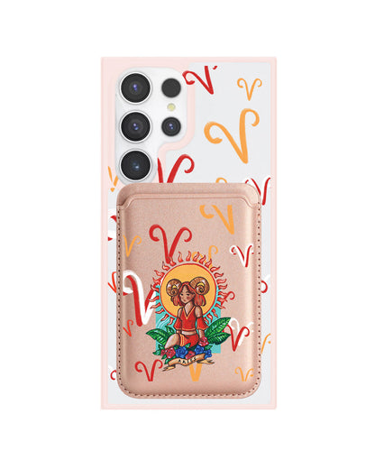 Android Magnetic Wallet Case - Aries