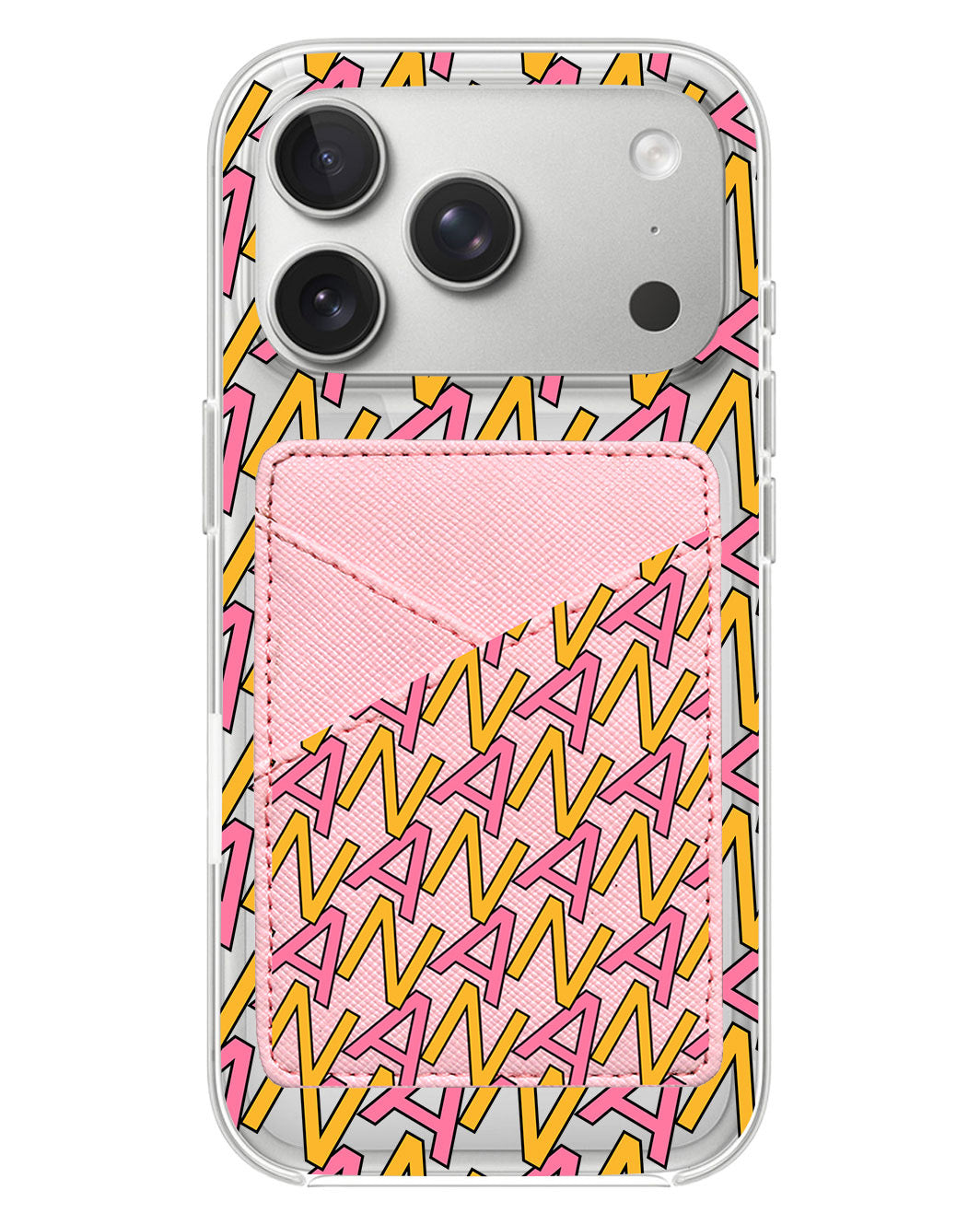 iPhone Phone Wallet Case - Initial 3.0 Monogram