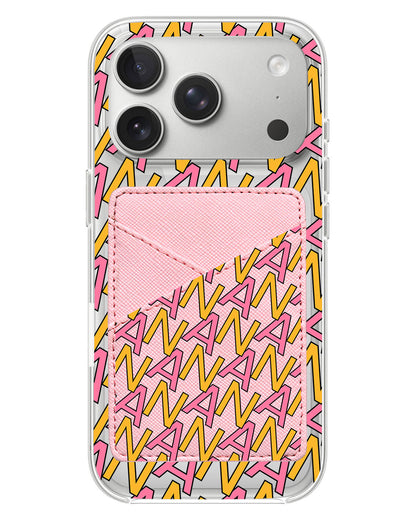 iPhone Phone Wallet Case - Initial 3.0 Monogram