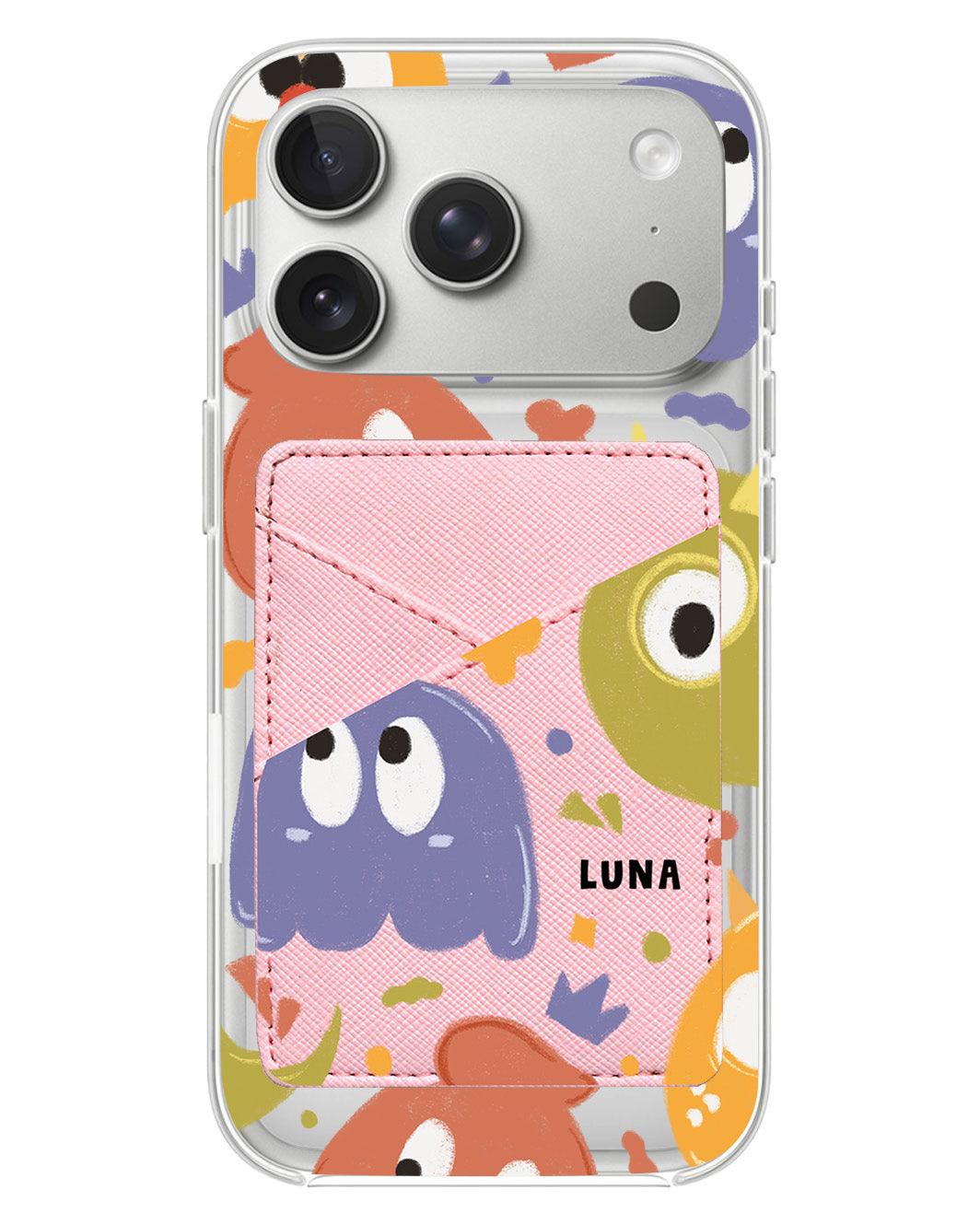 iPhone Phone Wallet Case - Cute Monster 1
