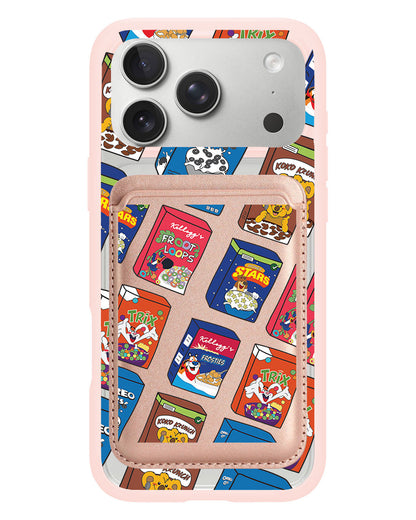 iPhone Magnetic Wallet Case - Cereal Boxes 2.0
