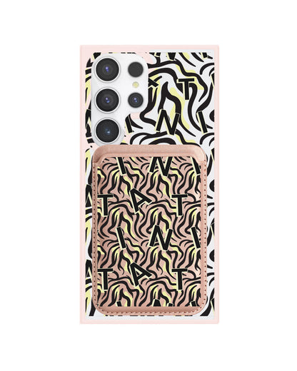 Android Magnetic Wallet Case - Tiger Monogram 3.0