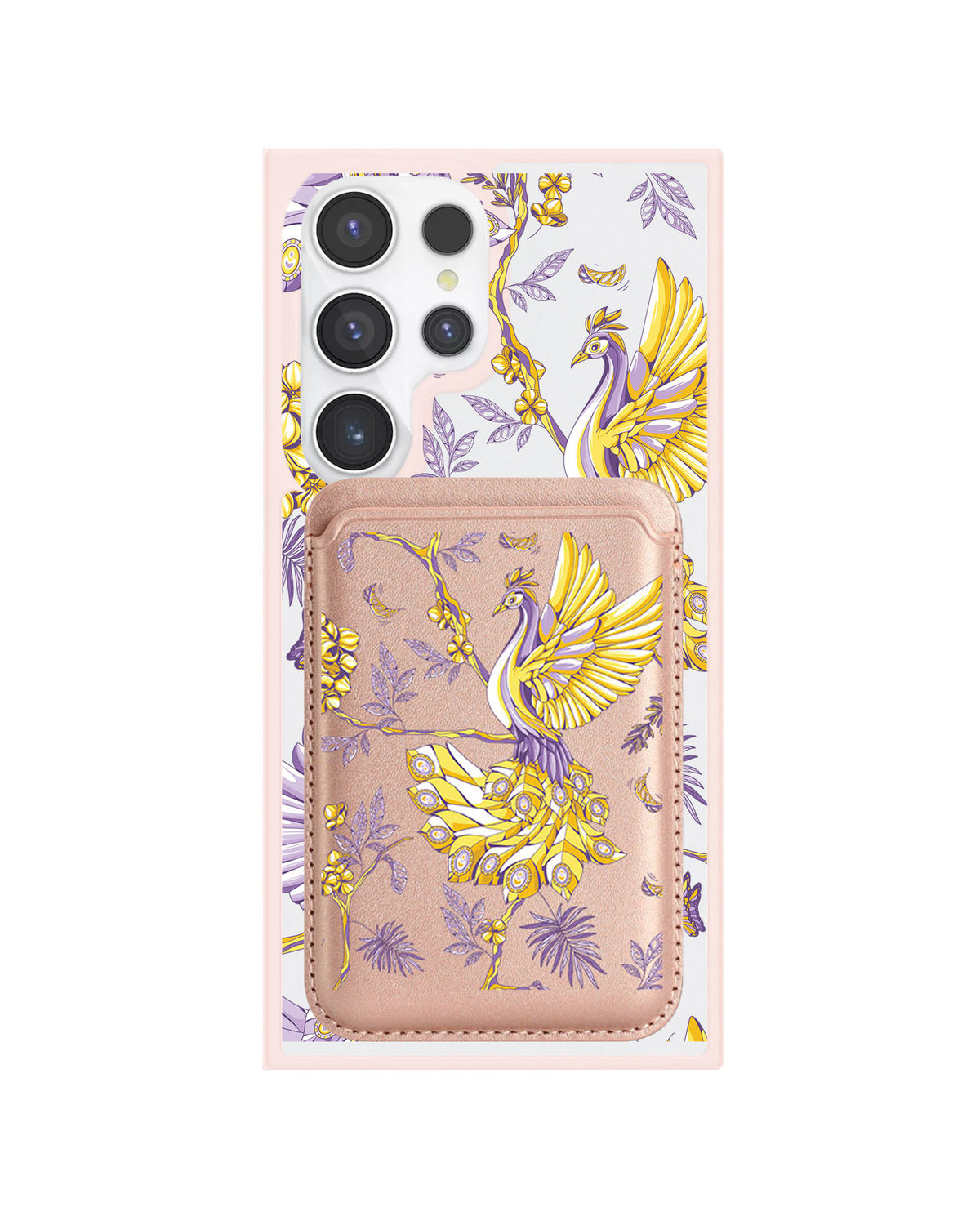 Android Magnetic Wallet Case - Peacock 3.0