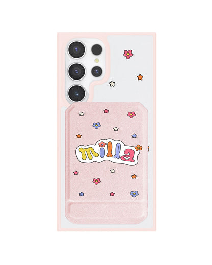 Android Magnetic Multifold Wallet - Adorable Monogram 5.0