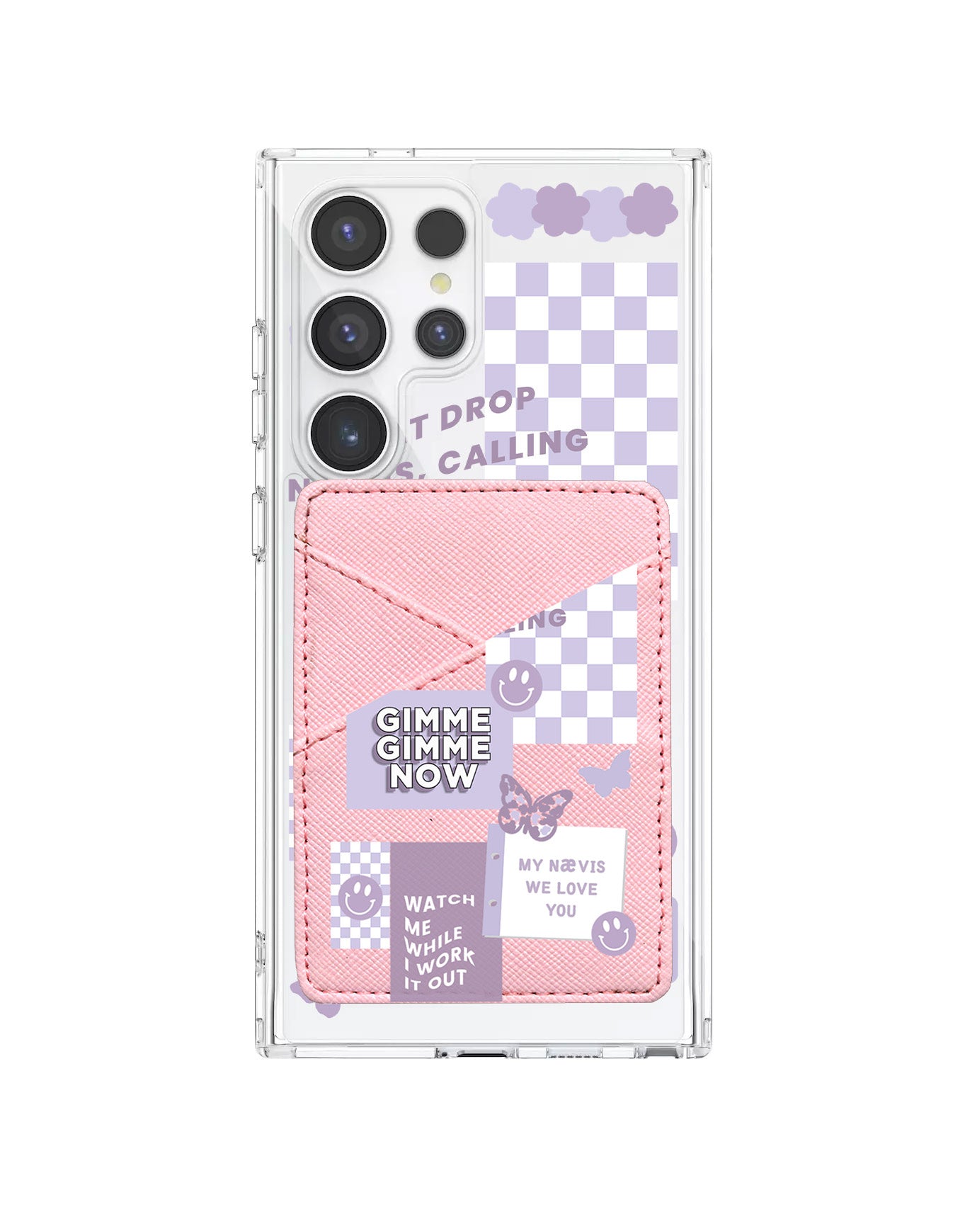 Android Phone Wallet Case - Aespa Sticker Pack