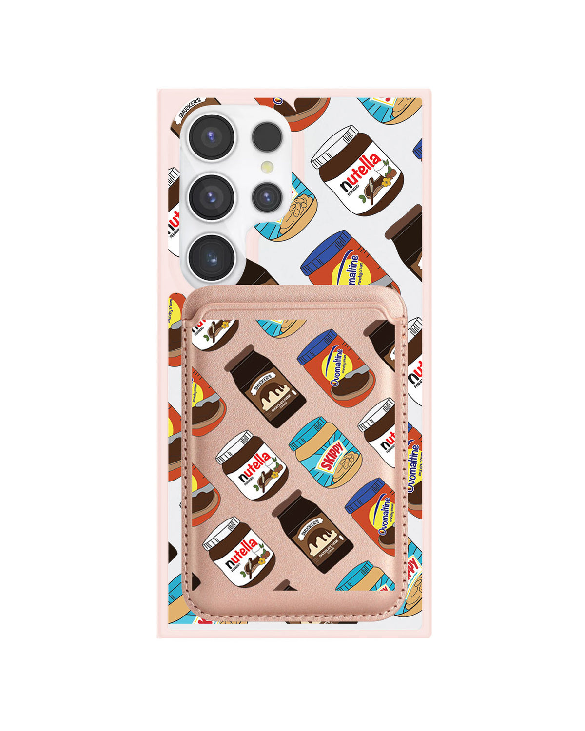 Android Magnetic Wallet Case - Choco Spread