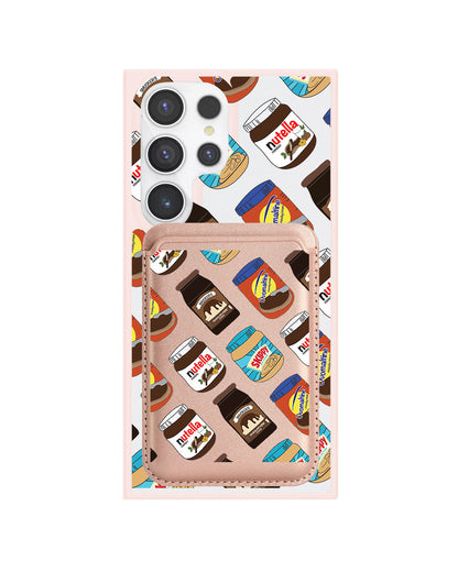Android Magnetic Wallet Case - Choco Spread