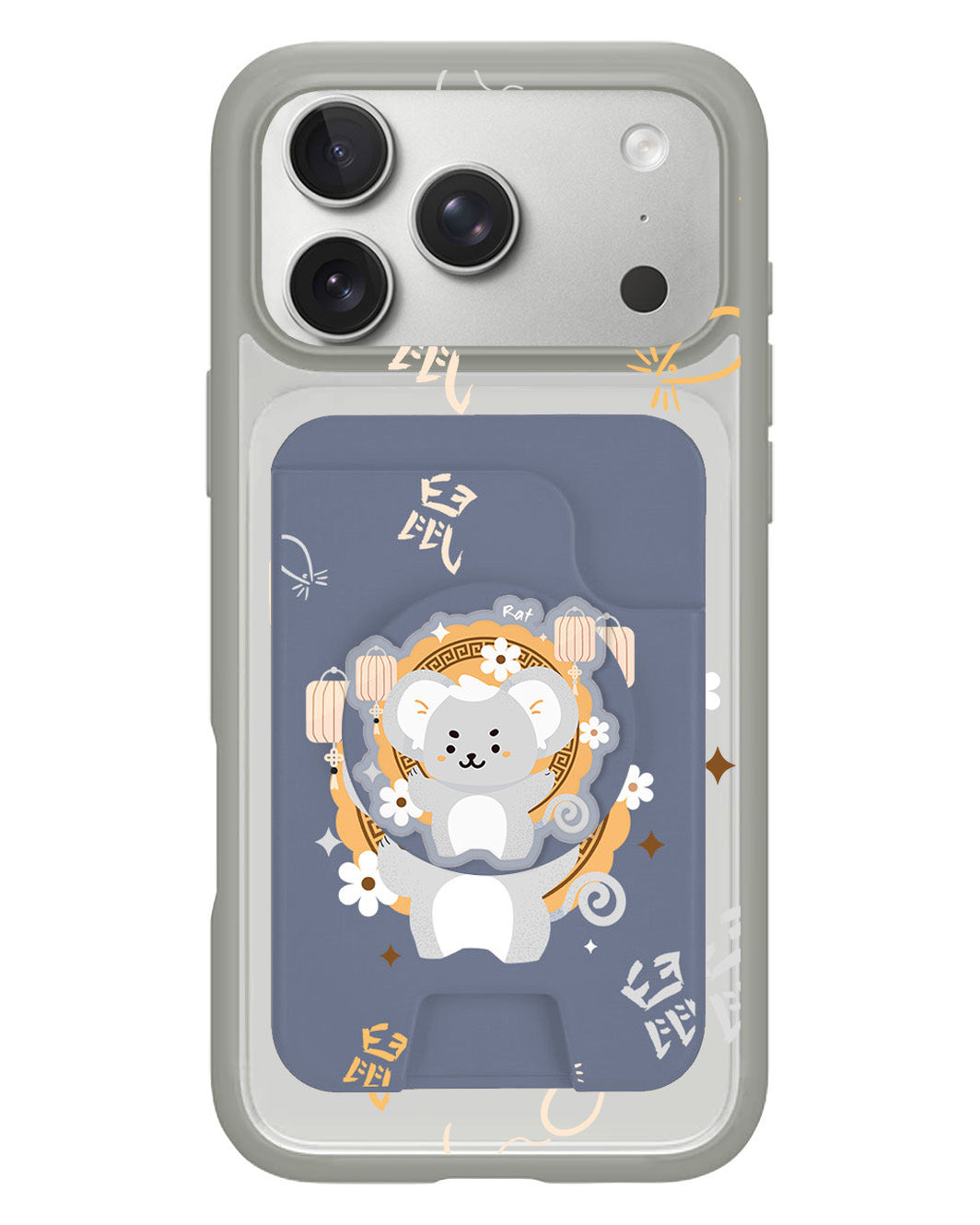 iPhone Magpop Wallet - Shio Rat
