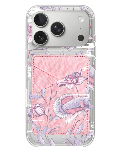 iPhone Phone Wallet Case - Fish & Floral 1.0