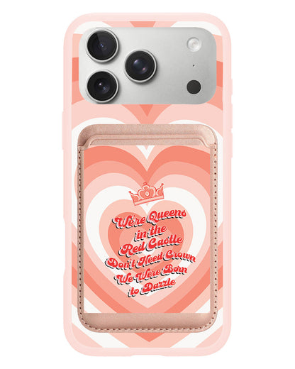iPhone Magnetic Wallet Case - Red Velvet Luv
