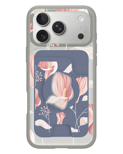 iPhone Magpop Wallet - Easter Lily